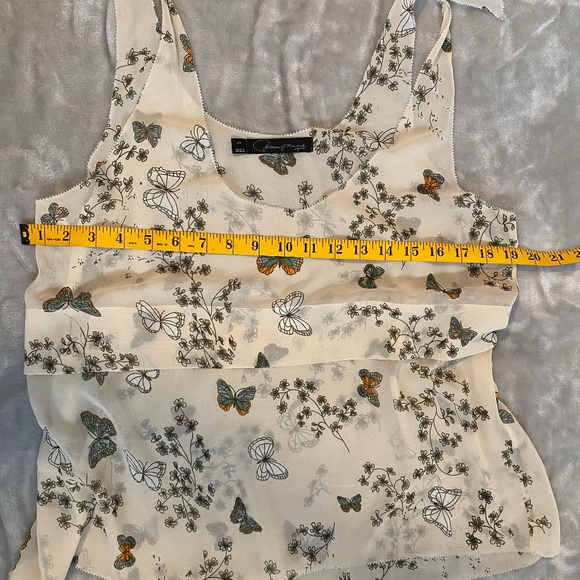 Patterson J. Kincaid butterfly blouse - Picture 2 of 4